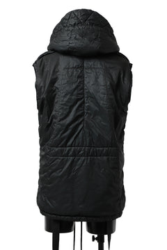 画像をギャラリービューアに読み込む, masnada REVERSIBLE 8WAY PADDED JACKET / RIPSTOP + RECYCLED WADDING (BLACK/LEGION)