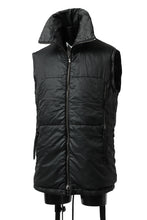 画像をギャラリービューアに読み込む, masnada REVERSIBLE 8WAY PADDED JACKET / RIPSTOP + RECYCLED WADDING (BLACK/LEGION)
