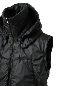 画像をギャラリービューアに読み込む, masnada REVERSIBLE 8WAY PADDED JACKET / RIPSTOP + RECYCLED WADDING (BLACK/LEGION)