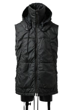画像をギャラリービューアに読み込む, masnada REVERSIBLE 8WAY PADDED JACKET / RIPSTOP + RECYCLED WADDING (BLACK/LEGION)