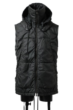 画像をギャラリービューアに読み込む, masnada REVERSIBLE 8WAY PADDED JACKET / RIPSTOP + RECYCLED WADDING (BLACK/LEGION)