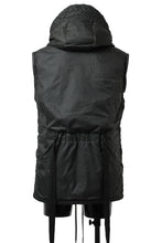 画像をギャラリービューアに読み込む, masnada REVERSIBLE 8WAY PADDED JACKET / RIPSTOP + RECYCLED WADDING (BLACK/LEGION)