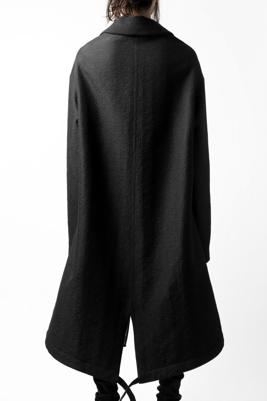 画像をギャラリービューアに読み込む, SOSNOVSKA REVERSIBLE UNINHIBITED RAIN COAT UREAN (BLACK)