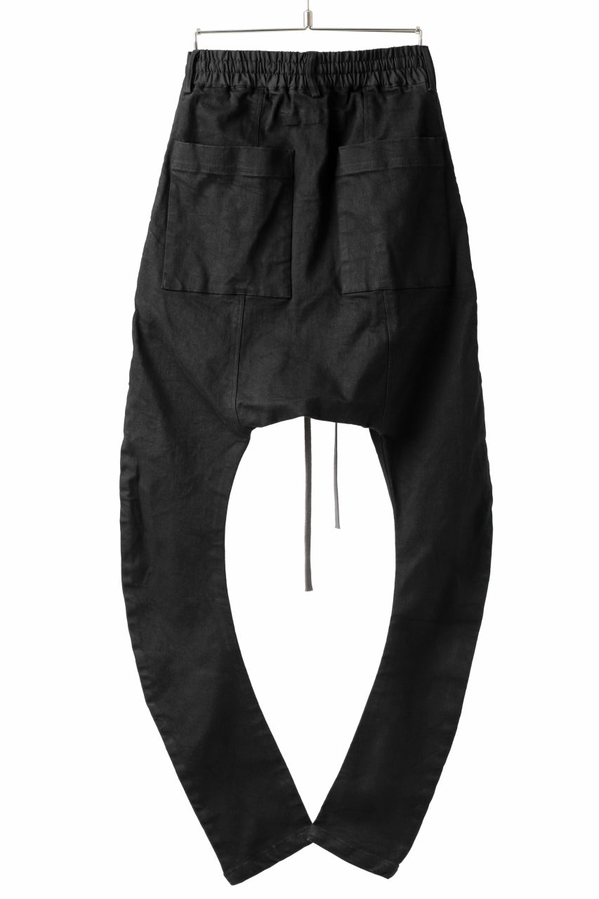 画像をギャラリービューアに読み込む, A.F ARTEFACT SARROUEL SKINNY PANTS / HI-STRETCH DENIM (BLACK)