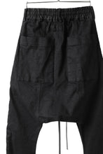 画像をギャラリービューアに読み込む, A.F ARTEFACT SARROUEL SKINNY PANTS / HI-STRETCH DENIM (BLACK)