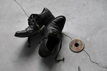 画像をギャラリービューアに読み込む, A DICIANNOVEVENTITRE A1923 DERBY SHOES 033N / HORSE FIORE OILED LEATHER (NERO)