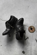 画像をギャラリービューアに読み込む, A DICIANNOVEVENTITRE A1923 DERBY SHOES 033N / HORSE FIORE OILED LEATHER (NERO)