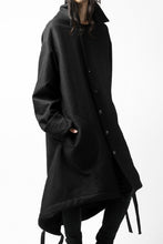 画像をギャラリービューアに読み込む, SOSNOVSKA REVERSIBLE UNINHIBITED RAIN COAT UREAN (BLACK)