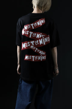 画像をギャラリービューアに読み込む, mastermind JAPAN POCKET DETAIL REGULARFIT T-SHIRT (BLACK)