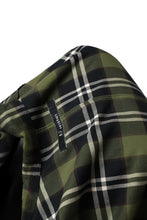 Load image into Gallery viewer, A.F ARTEFACT OVERSIZED CHECK SHIRT (KHAKI)