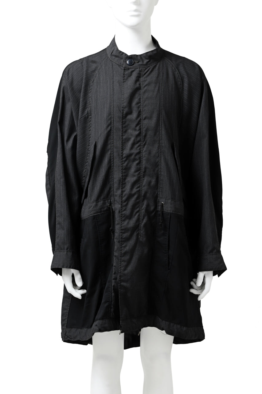 画像をギャラリービューアに読み込む, CHANGES VINTAGE REMAKE FIELD COAT (MULTI BLACK #A)