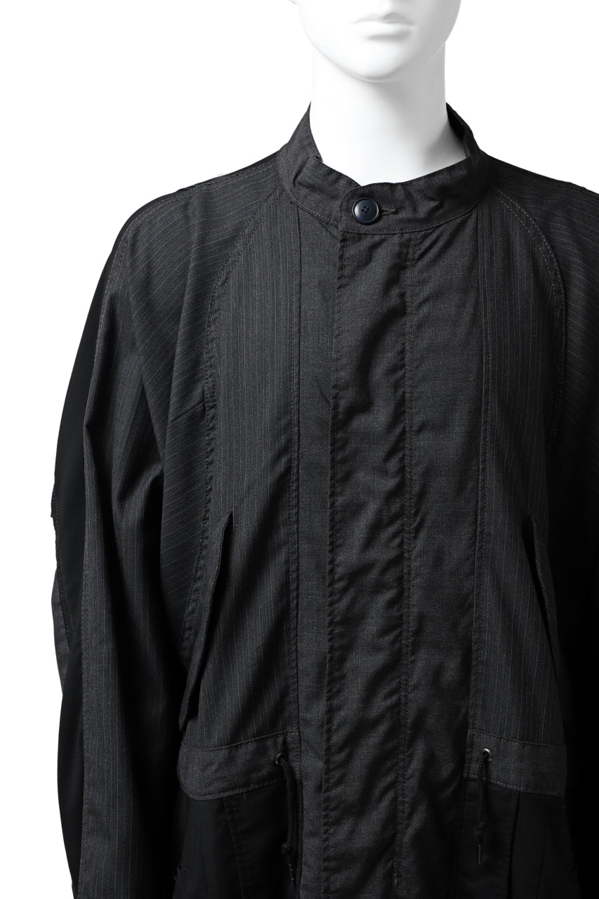 画像をギャラリービューアに読み込む, CHANGES VINTAGE REMAKE FIELD COAT (MULTI BLACK #A)