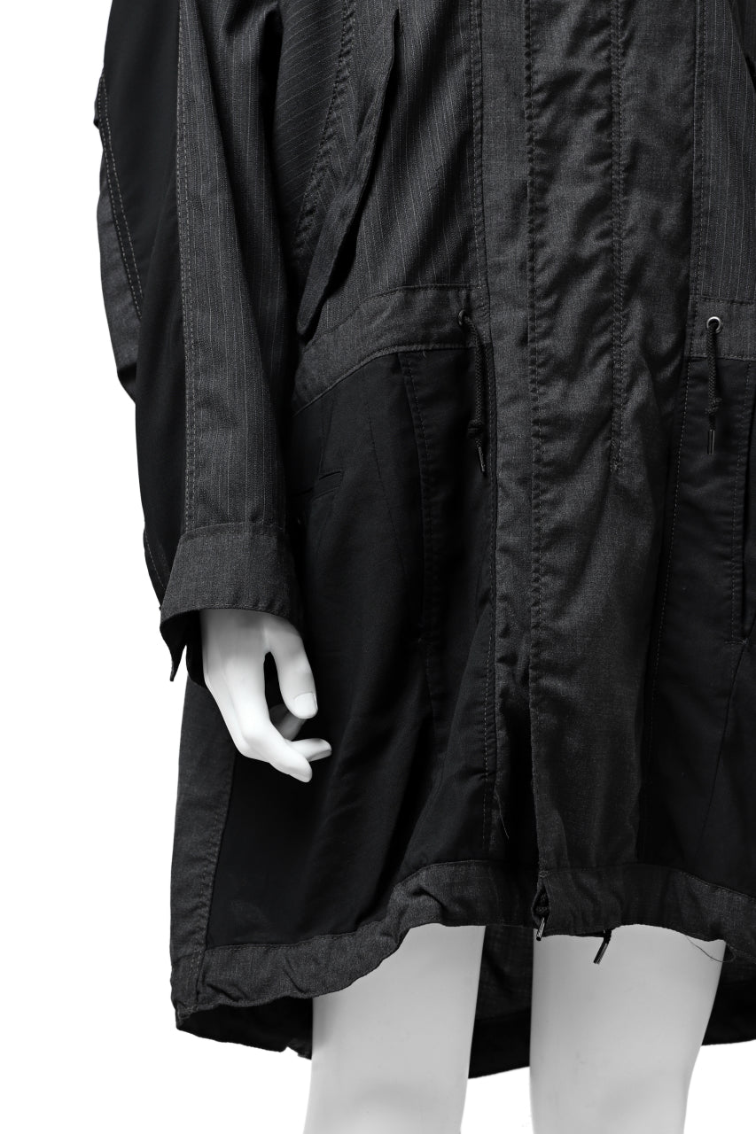 画像をギャラリービューアに読み込む, CHANGES VINTAGE REMAKE FIELD COAT (MULTI BLACK #A)