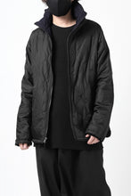 Load image into Gallery viewer, Y's BANG ON! No.117 REVERSIBLE COTTON DENIM & NYLON TWILL HOODED BLOUSON (NAVY) ※