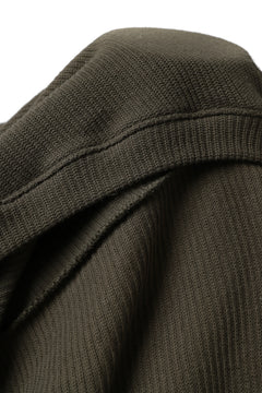 画像をギャラリービューアに読み込む, A.F ARTEFACT OVERSIZED KNIT PULLOVER TOP (KHAKI)