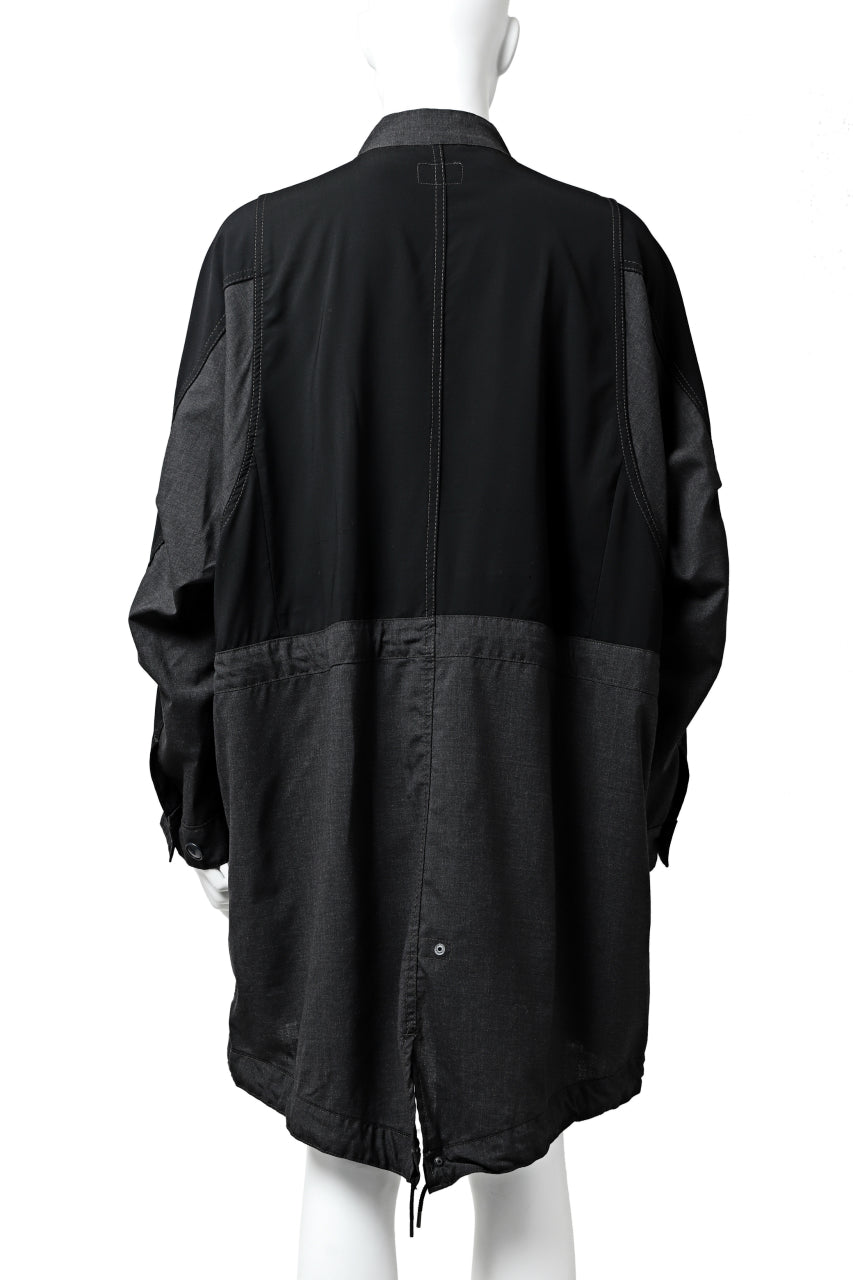 画像をギャラリービューアに読み込む, CHANGES VINTAGE REMAKE FIELD COAT (MULTI BLACK #A)
