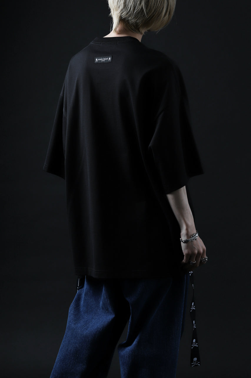 画像をギャラリービューアに読み込む, mastermind JAPAN TAPE DETAIL BOXYFIT T-SHIRT (BLACK)