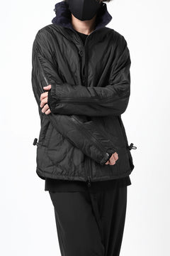 Load image into Gallery viewer, Y's BANG ON! No.117 REVERSIBLE COTTON DENIM & NYLON TWILL HOODED BLOUSON (NAVY) ※