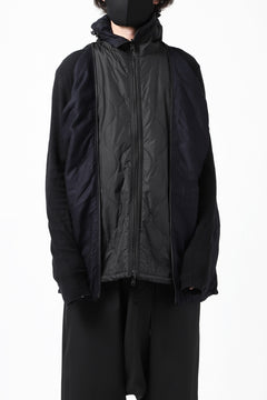 Load image into Gallery viewer, Y's BANG ON! No.117 REVERSIBLE COTTON DENIM & NYLON TWILL HOODED BLOUSON (NAVY) ※