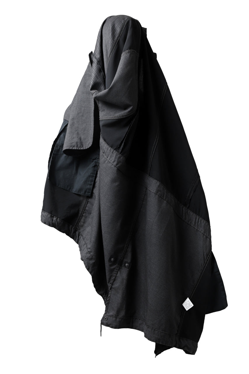 画像をギャラリービューアに読み込む, CHANGES VINTAGE REMAKE FIELD COAT (MULTI BLACK #A)