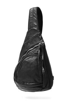 Load image into Gallery viewer, ISAMU KATAYAMA BACKLASH ONE SHOULDER BAG / Italy Shoulder Object Dyed (BLACK)
