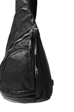 Load image into Gallery viewer, ISAMU KATAYAMA BACKLASH ONE SHOULDER BAG / Italy Shoulder Object Dyed (BLACK)