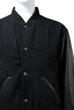 画像をギャラリービューアに読み込む, CHANGES VINTAGE REMAKE VARSITY JACKET (MULTI BLACK #A)