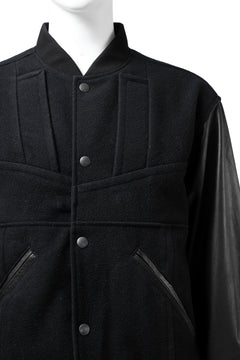 画像をギャラリービューアに読み込む, CHANGES VINTAGE REMAKE VARSITY JACKET (MULTI BLACK #A)