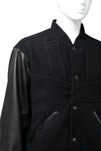 画像をギャラリービューアに読み込む, CHANGES VINTAGE REMAKE VARSITY JACKET (MULTI BLACK #A)