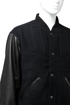 画像をギャラリービューアに読み込む, CHANGES VINTAGE REMAKE VARSITY JACKET (MULTI BLACK #A)