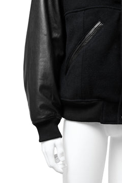 画像をギャラリービューアに読み込む, CHANGES VINTAGE REMAKE VARSITY JACKET (MULTI BLACK #A)