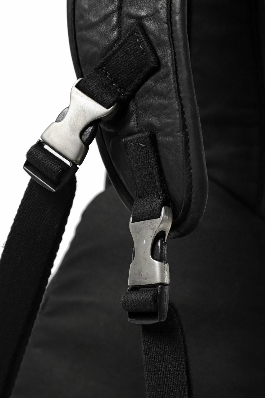 Load image into Gallery viewer, ISAMU KATAYAMA BACKLASH ONE SHOULDER BAG / Italy Shoulder Object Dyed (BLACK)