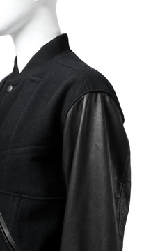 画像をギャラリービューアに読み込む, CHANGES VINTAGE REMAKE VARSITY JACKET (MULTI BLACK #A)