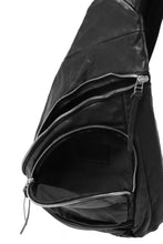 Load image into Gallery viewer, ISAMU KATAYAMA BACKLASH ONE SHOULDER BAG / Italy Shoulder Object Dyed (BLACK)
