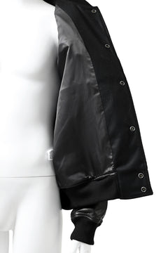 画像をギャラリービューアに読み込む, CHANGES VINTAGE REMAKE VARSITY JACKET (MULTI BLACK #A)