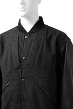 画像をギャラリービューアに読み込む, CHANGES VINTAGE REMAKE VARSITY JACKET (MULTI BLACK #B)