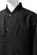 画像をギャラリービューアに読み込む, CHANGES VINTAGE REMAKE VARSITY JACKET (MULTI BLACK #B)