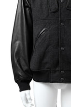 画像をギャラリービューアに読み込む, CHANGES VINTAGE REMAKE VARSITY JACKET (MULTI BLACK #B)