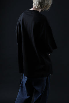 画像をギャラリービューアに読み込む, mastermind JAPAN RANDOM PATCH BOXYFIT T-SHIRT (BLACK)