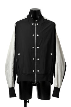 画像をギャラリービューアに読み込む, A.F ARTEFACT LIGHTWEIGHT BOMBER-JACKET (BLACK x L.GREY)