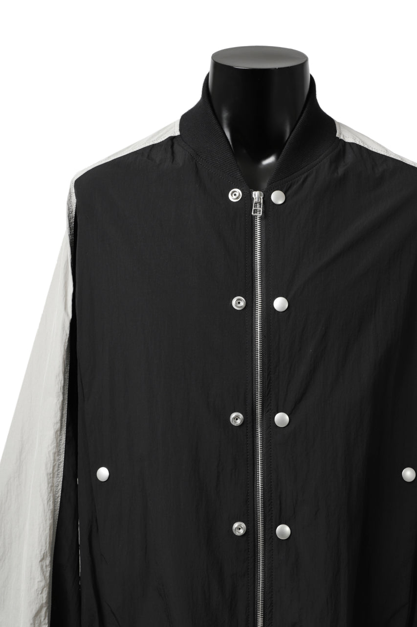 画像をギャラリービューアに読み込む, A.F ARTEFACT LIGHTWEIGHT BOMBER-JACKET (BLACK x L.GREY)