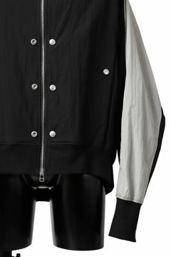 画像をギャラリービューアに読み込む, A.F ARTEFACT LIGHTWEIGHT BOMBER-JACKET (BLACK x L.GREY)