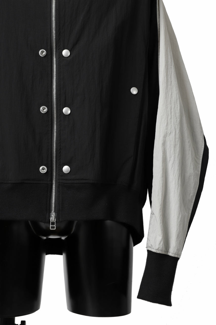 画像をギャラリービューアに読み込む, A.F ARTEFACT LIGHTWEIGHT BOMBER-JACKET (BLACK x L.GREY)