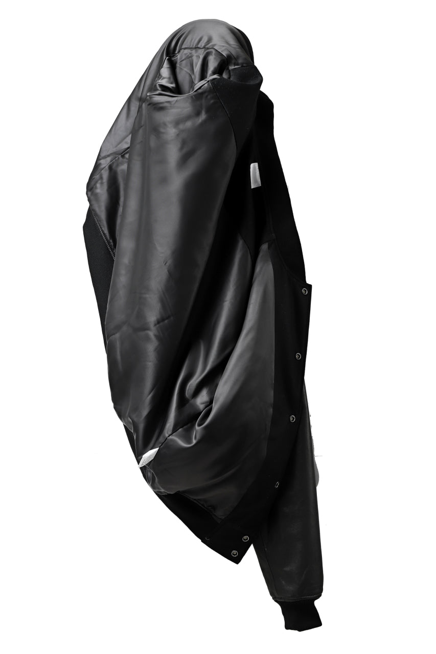 画像をギャラリービューアに読み込む, CHANGES VINTAGE REMAKE VARSITY JACKET (MULTI BLACK #B)