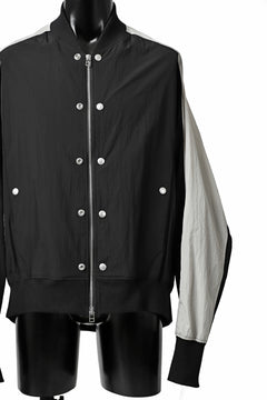 画像をギャラリービューアに読み込む, A.F ARTEFACT LIGHTWEIGHT BOMBER-JACKET (BLACK x L.GREY)
