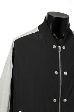 画像をギャラリービューアに読み込む, A.F ARTEFACT LIGHTWEIGHT BOMBER-JACKET (BLACK x L.GREY)