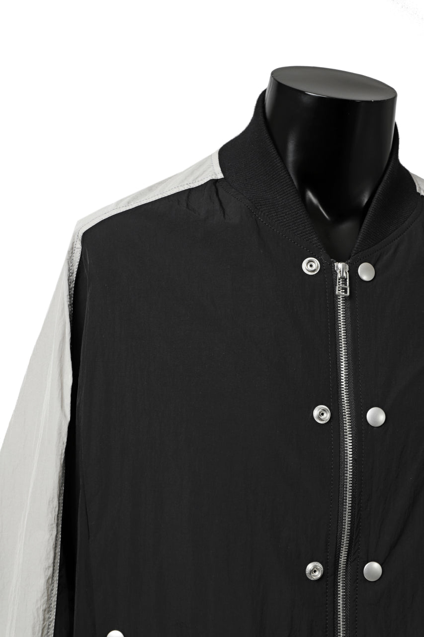 画像をギャラリービューアに読み込む, A.F ARTEFACT LIGHTWEIGHT BOMBER-JACKET (BLACK x L.GREY)