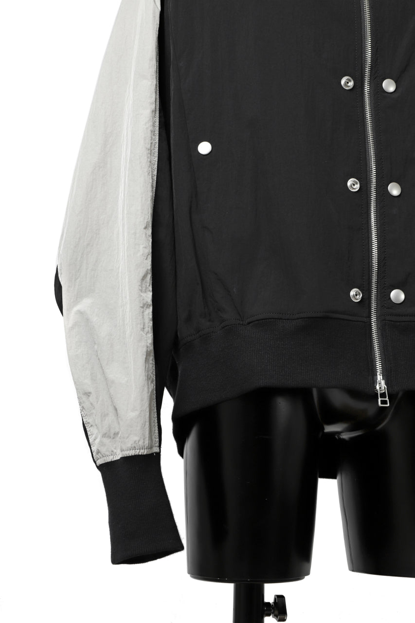 画像をギャラリービューアに読み込む, A.F ARTEFACT LIGHTWEIGHT BOMBER-JACKET (BLACK x L.GREY)
