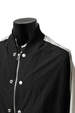 画像をギャラリービューアに読み込む, A.F ARTEFACT LIGHTWEIGHT BOMBER-JACKET (BLACK x L.GREY)