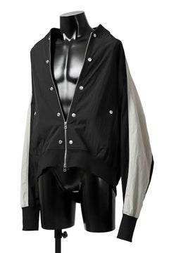 画像をギャラリービューアに読み込む, A.F ARTEFACT LIGHTWEIGHT BOMBER-JACKET (BLACK x L.GREY)